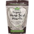 Organic Hemp Seed Hearts, Raw & Hulled, 8 oz, NOW Foods For Cheap