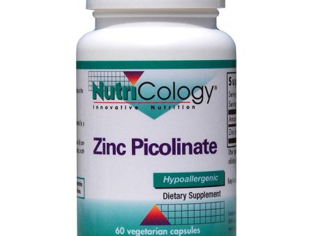 Zinc Picolinate 25mg 60 caps from NutriCology For Discount