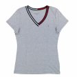 Camiseta Tommy Hilfiger de manga corta, cuello en V para mujer Supply