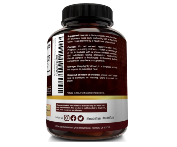 Berberine+ ceylon cinnamon 1200mg Nutriflair For Sale