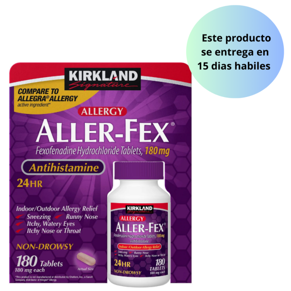 Kirkland Signature Aller-Fex Antihistamine 180 mg., 180 Tabletas For Cheap