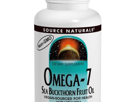 Omega-7 Sea Buckthorn Fruit Oil (Palmitoleic Acid), 30 Softgels, Source Naturals For Cheap