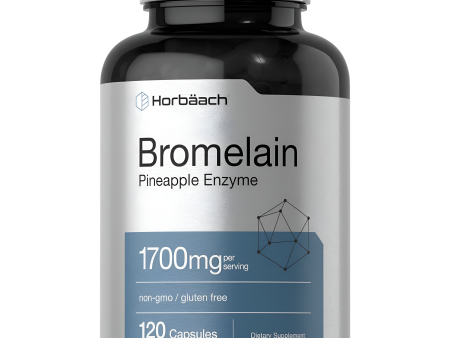 BROMELAIN 1700MG ,Horbaach -  120 CAPSULES Sale