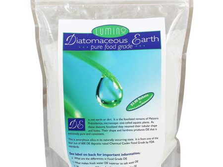 Pure Food Grade Diatomaceous Earth, Value Size, 1.5 lb, Lumino Wellness Cheap