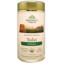 Original Tulsi Tea, Loose Leaf in Canister, 3.5 oz, Organic India Hot on Sale