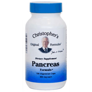 Pancreas Formula Capsule, 100 Vegicaps, Christopher s Original Formulas Fashion