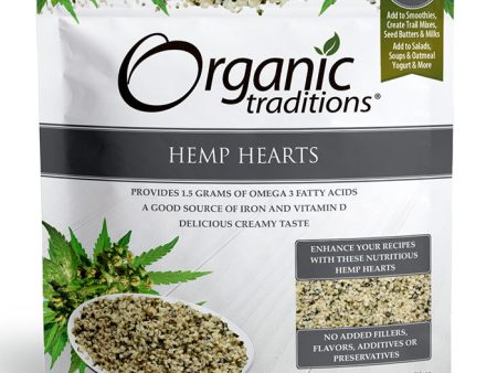 Organic Hemp Hearts, 8 oz (227 g), Organic Traditions For Cheap