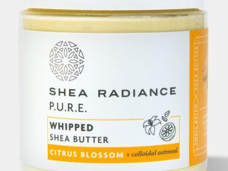 Whipped Shea Butter - Citrus Blossom, 5 oz, Shea Radiance Online Sale