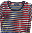 Tommy Hilfiger Camiseta de rayas de manga con lazo para mujer - Talla S Discount