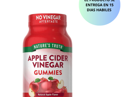 Nature s Truth Apple Cider Vinegar 400mg 120 GOMITAS For Discount