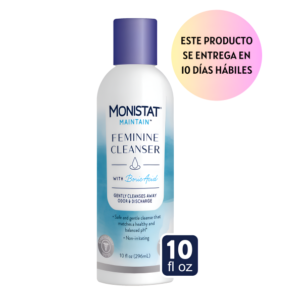 Monistat Limpiador Femenino con Ácido Bórico, Lavado Femenino Sin Fragancia, 296ml For Cheap