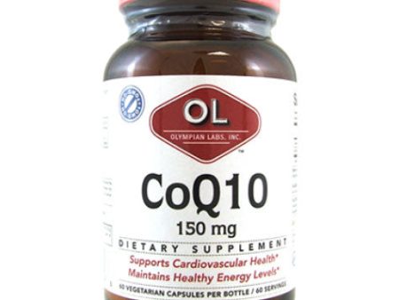 CoQ10 150 mg, 60 Veggie Caps, Olympian Labs Online Hot Sale