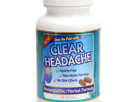 Clear Headache, 60 Capsules, Clear Products Online Sale