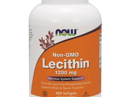 Lecithin 1200 mg, 400 Softgels, NOW Foods For Discount