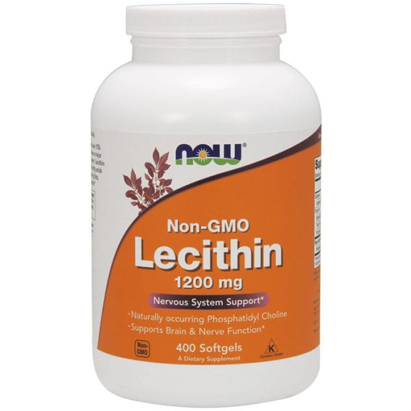 Lecithin 1200 mg, 400 Softgels, NOW Foods For Discount