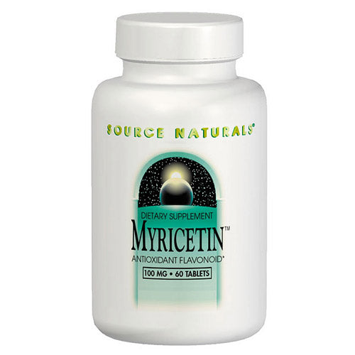 Myricetin 100 mg, Antioxidant Flavonoid, 60 Tablets, Source Naturals For Cheap