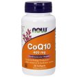 CoQ10 400mg, Coenzyme Q10 30 Softgels, NOW Foods Online now