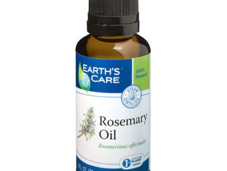 100% Natural & Pure Rosemary Oil, 1 oz, Earth s Care Online now