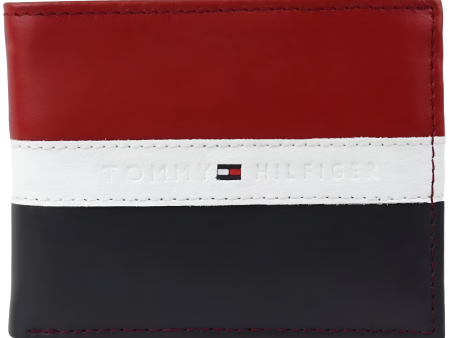 Billetera diseno Bandera Azul, Roja y Blanca - Tommy Hilfiger on Sale