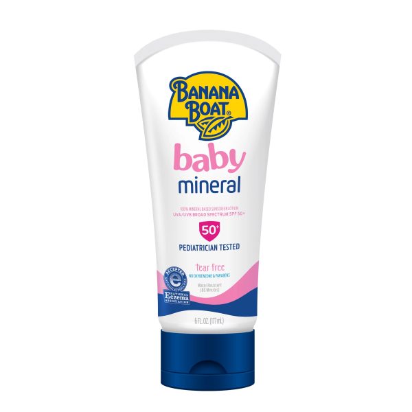 Banana Boat Baby mineral - protección solar 50+ de 177ml 6FL OZ. Cheap