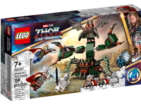 Lego 76207 marvel thor love and thunder , 159 piezas Online now