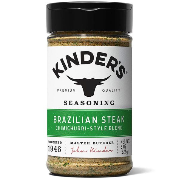 Kinder s Brazilian Steak Seasoning, 8 oz (226 g) Hot on Sale