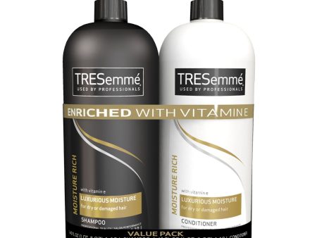 TRESemmé Moisture Rich  Nourishing Daily Shampoo Conditioner 1.18L Online Hot Sale