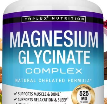 Toplux Magnesium Glycinate Complex 90 Cápsulas Hot on Sale