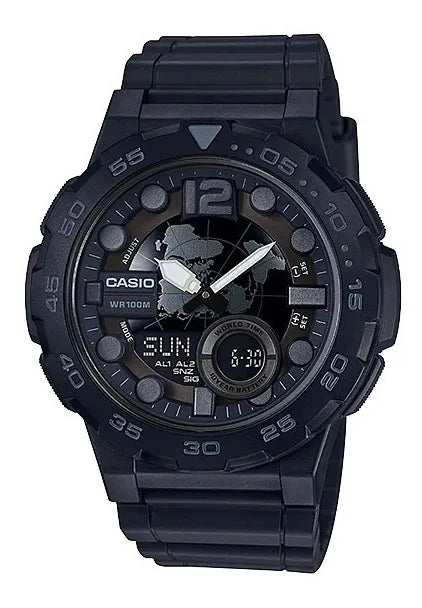 Reloj Casio AEQ-110W-1BVCF Analógico Y Digital Hombre - Negro Discount