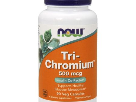 Tri-Chromium 500mcg with Cinnamon 90 Vcaps, NOW Foods Sale