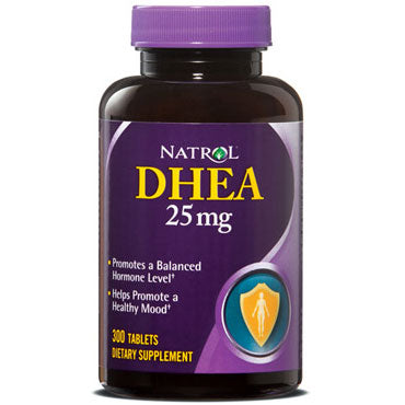 DHEA 25 mg, 300 Tablets, Natrol For Sale