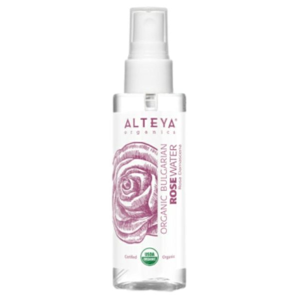 Organic Bulgarian Rose Water, 3.4 oz, Alteya Organics Fashion