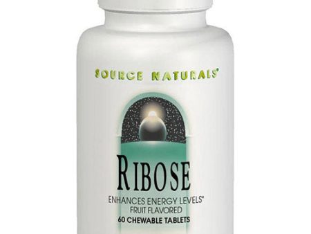 Ribose Chewable 1000mg ( D-Ribose ) 30 wafers from Source Naturals Sale