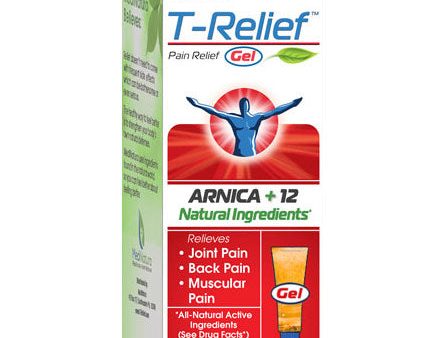 T-Relief Pain Relief Gel, 50 g, MediNatura Supply