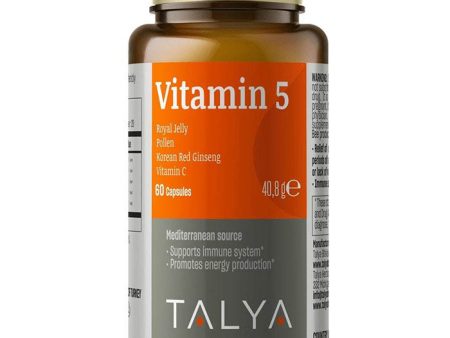 Vitamin 5, 60 Capsules, Talya Herbal Sale