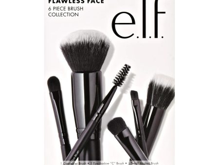 Colección de brochas de 6 piezas Flawless Face de elf Sale