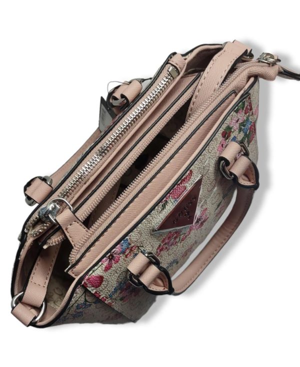 Bolsa Crossbody Rosa Flores Original Guess on Sale