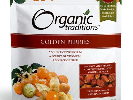 Organic Golden (Inca) Berries, 8 oz (227 g), Organic Traditions Supply