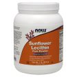 Sunflower Lecithin Pure Powder, 1 lb, NOW Foods Cheap