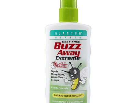 Buzz Away Extreme Spray, Bug Repellent 4 oz, Quantum Health Discount