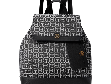 Tommy Hilfiger Gretta II - Mochila con solapa con monograma on Sale