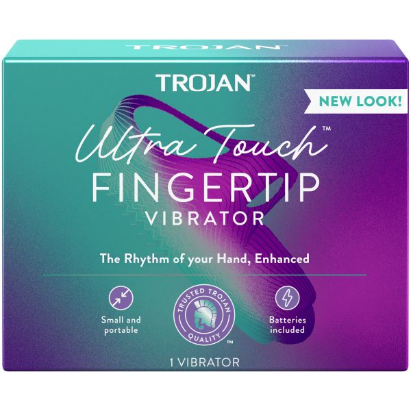 TROJAN FINGERTIP VIBRATOR - Ultra Touch Intense Massager Online Hot Sale