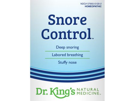 Snore Control, 2 oz, Dr. King s by King Bio Sale