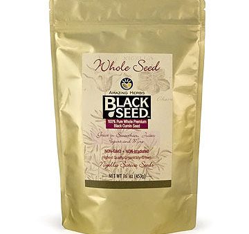 Black Seed Whole Seed, 16 oz, Amazing Herbs Online Hot Sale