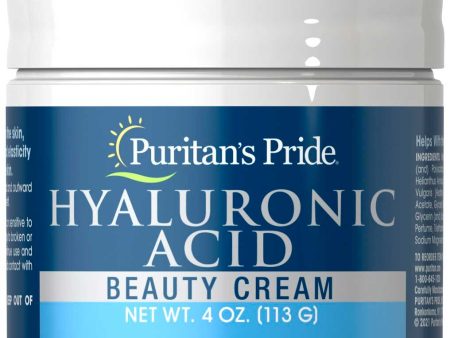 Beauty Cream Acido Hialuronico Puritan s Pride - Renueva La Piel Y Elimina Arrugas on Sale