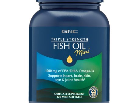 Triple Strength Fish Oil Mini 1000mg GNC Cheap