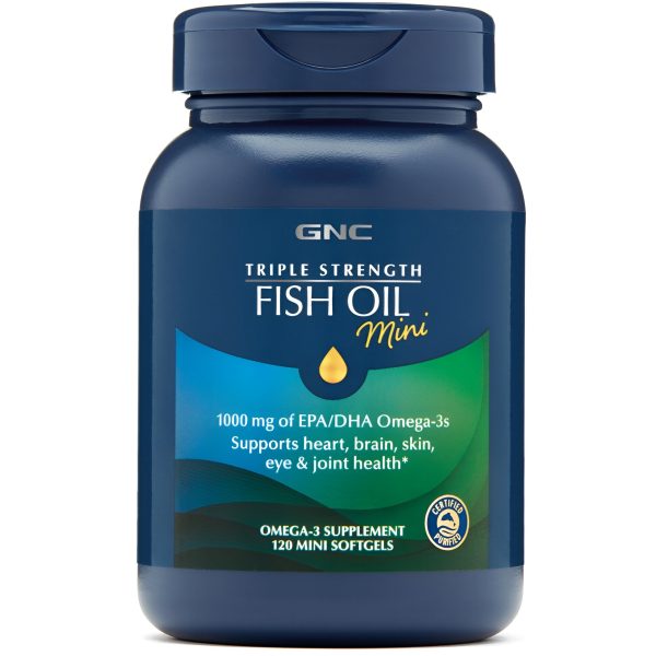 Triple Strength Fish Oil Mini 1000mg GNC Cheap