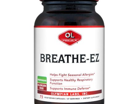 Breathe-EZ, Seasonal Allergies Support, 75 Capsules, Olympian Labs Online