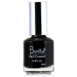 Bonita Petite Nail Enamel - Black, Mini Nail Polish, 0.28 oz (8 ml), Bonita Cosmetics Supply