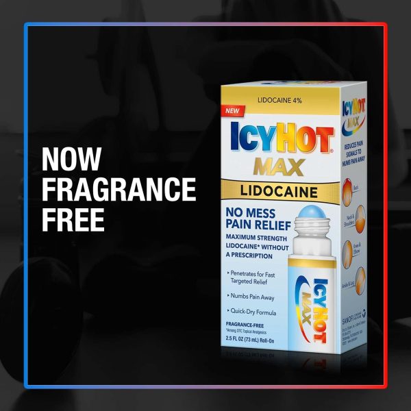 Icy Hot Max  Lidocaina  alivia  el dolor  - 73ml For Cheap